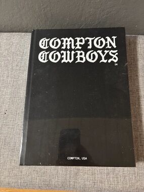 coffee table book titled "Compton Cowboys"